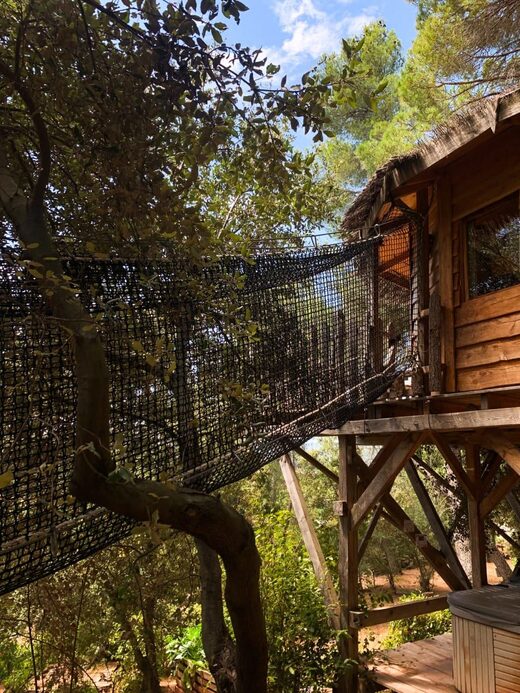 Cabane perchée SPA privatif